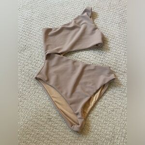 Beach Riot Celine Ribbed One Piece